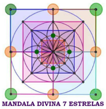 Mandala Divina 7 Estrelas